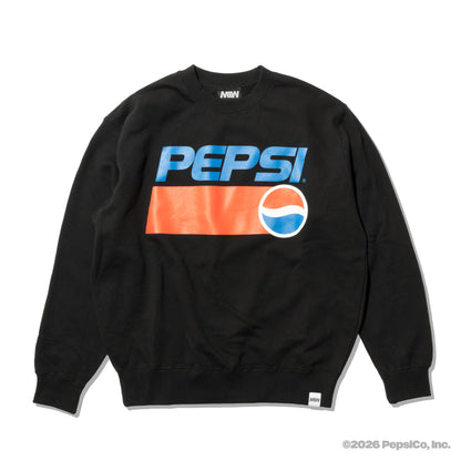 PEPSI×MIW SWEATSHIRT BLACK