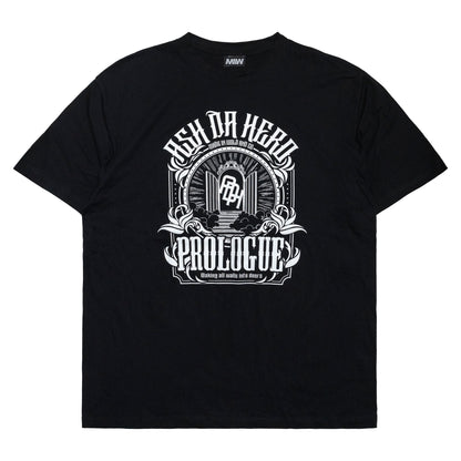 ASH DA HERO crewneck tee(Prologue) black