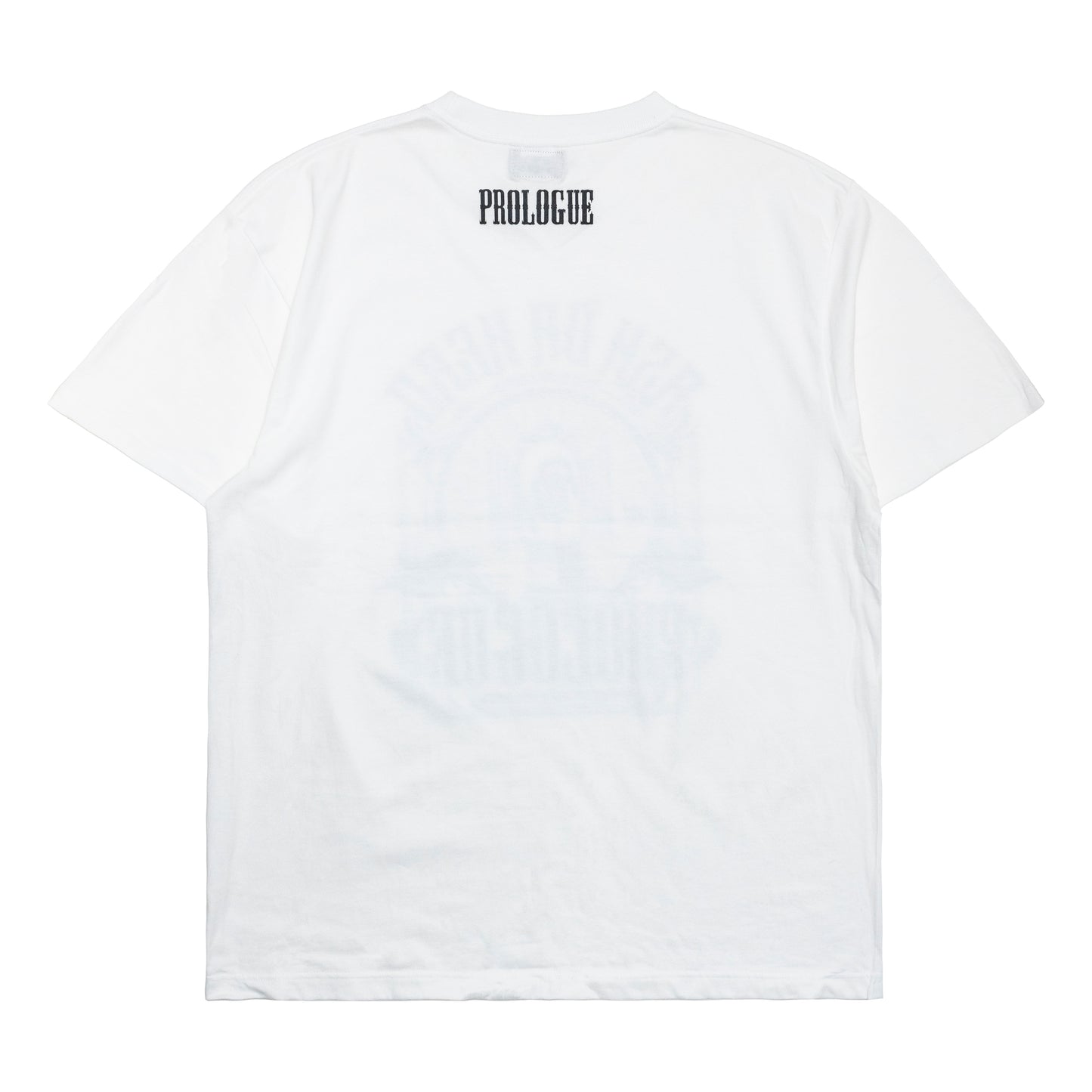 ASH DA HERO crewneck tee(Prologue) white