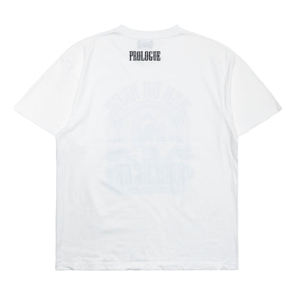 ASH DA HERO crewneck tee(Prologue) white