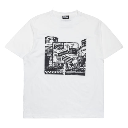 ASH DA HERO crewneck tee(Everything) white