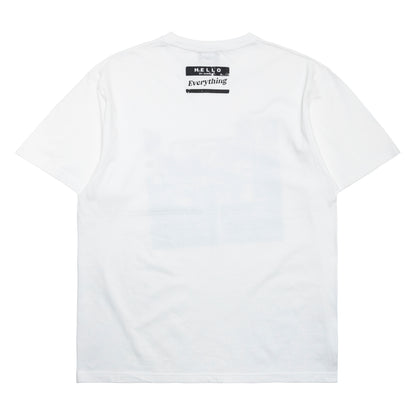 ASH DA HERO crewneck tee(Everything) white