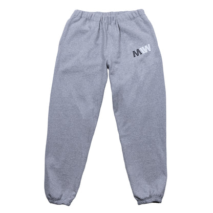 H.W logo sweat pants grey