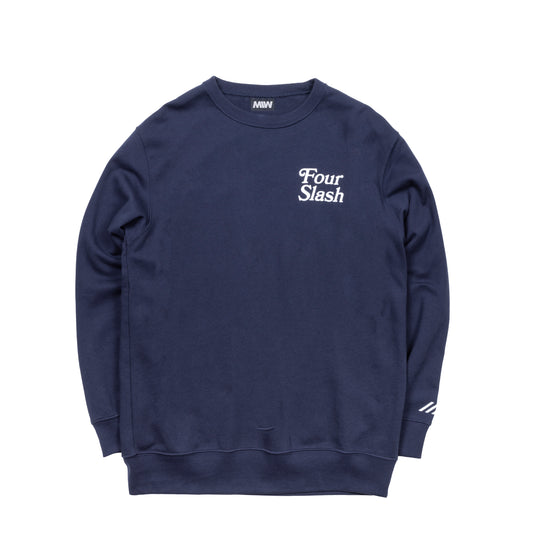 four slash sweat navy