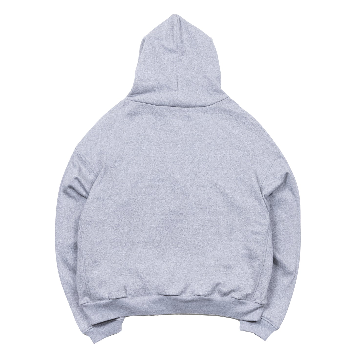 pull over hoodie（face）grey