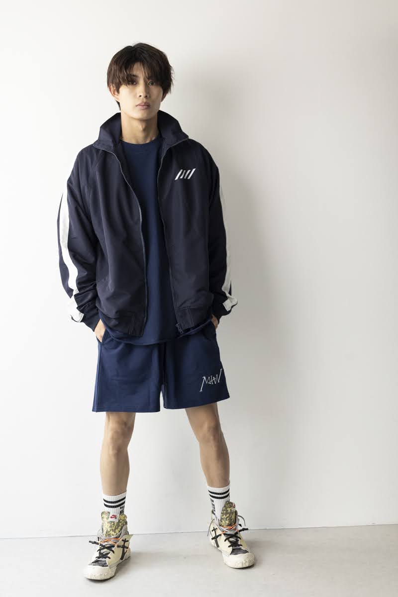 CREW NECK SWEAT  navy MIW COLLECTION