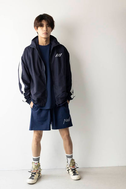 CREW NECK SWEAT  navy MIW COLLECTION
