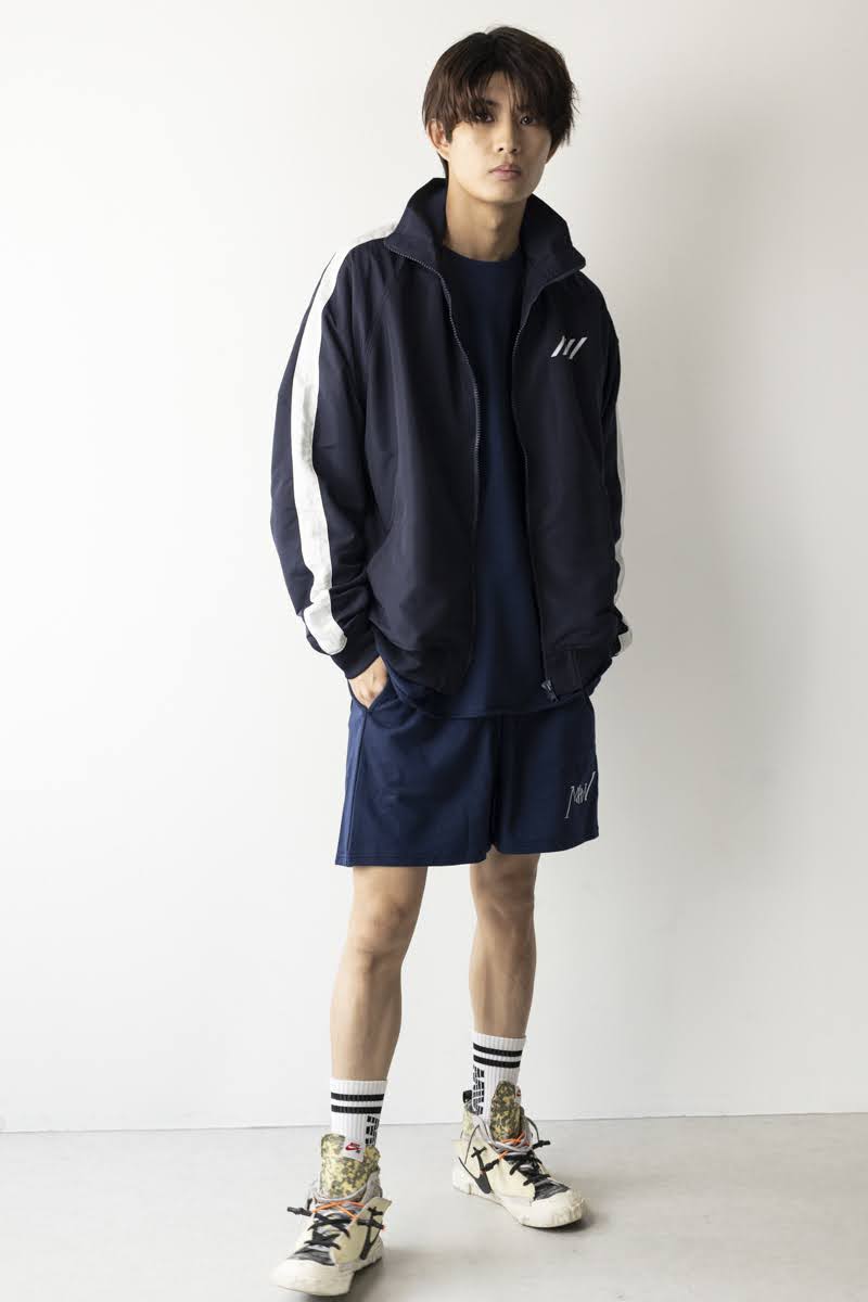 CREW NECK SWEAT  navy MIW COLLECTION