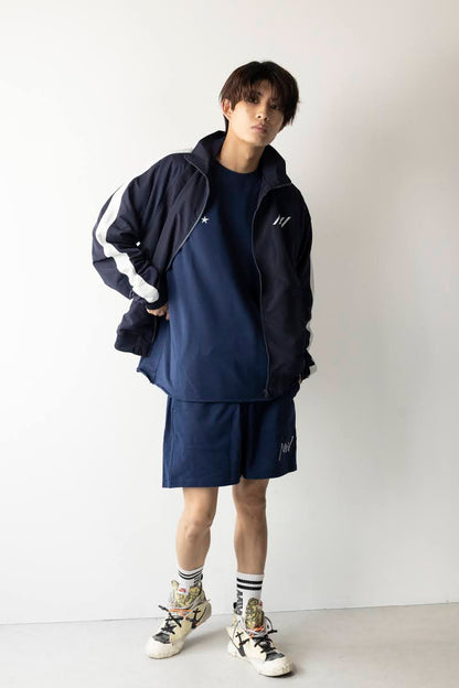 CREW NECK SWEAT  navy MIW COLLECTION