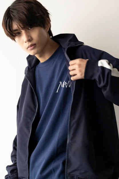 CREW NECK SWEAT  navy MIW COLLECTION