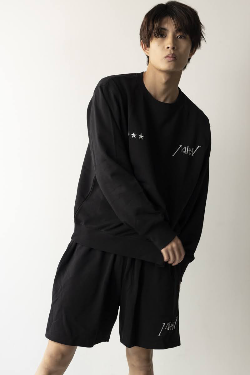 aweat pants  black MIW COLLECTION