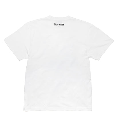 【予約】FLOW×NARUTO×MIW crew neck tee (LIVE) white