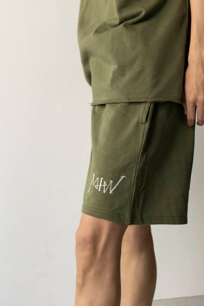 CREW NECK SWEAT  khaki MIW COLLECTION