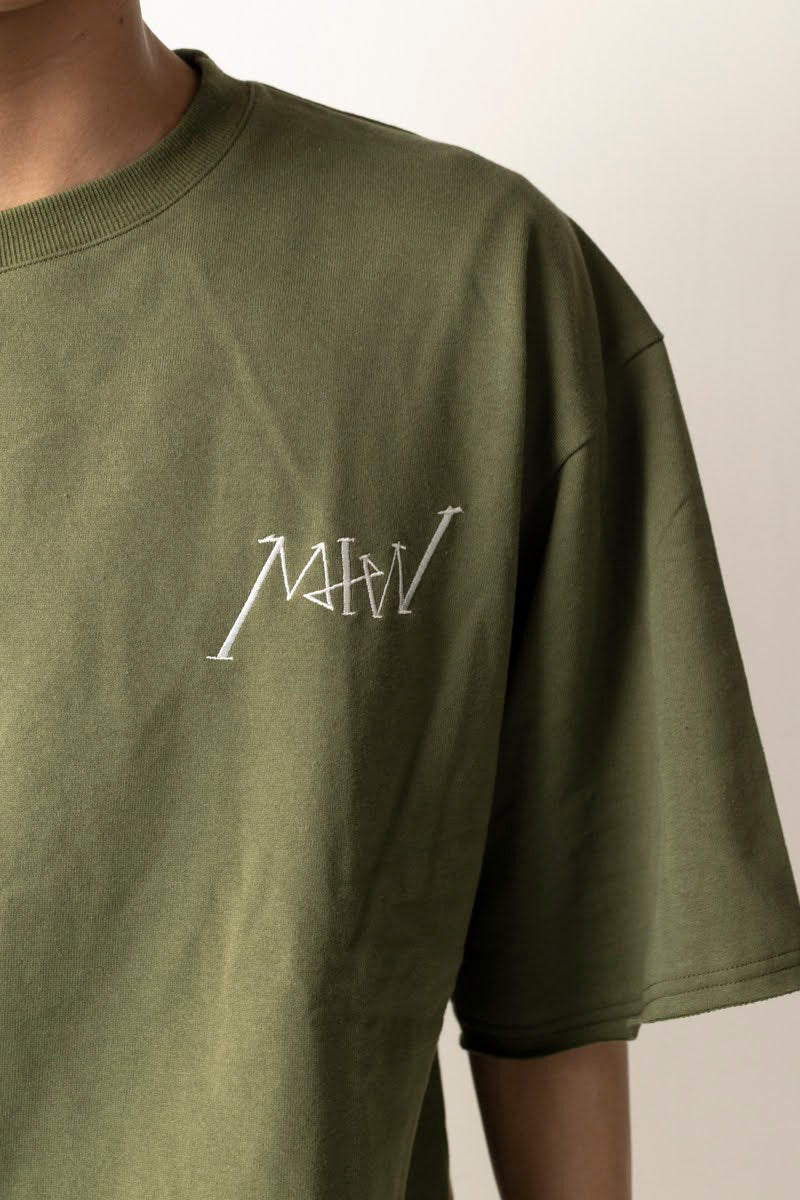 CREW NECK SWEAT  khaki MIW COLLECTION