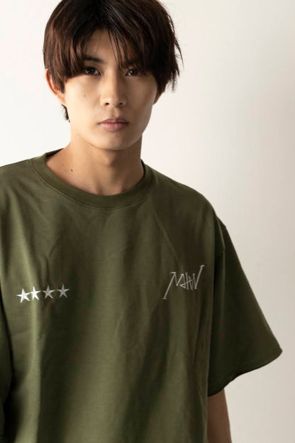 CREW NECK SWEAT  khaki MIW COLLECTION