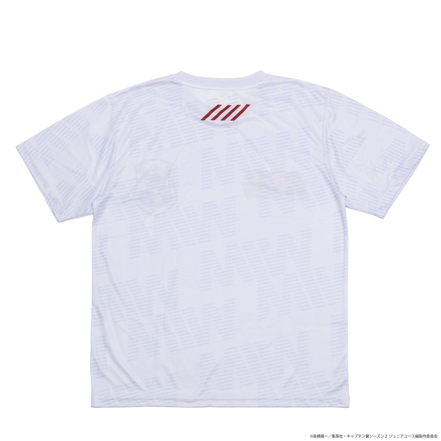 CAPTAIN TSUBASA jersey crew neck tee white