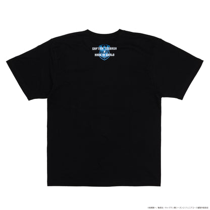 【予約】CAPTAIN TSUBASA emblem crew neck tee black (TSUBASA)KIDS