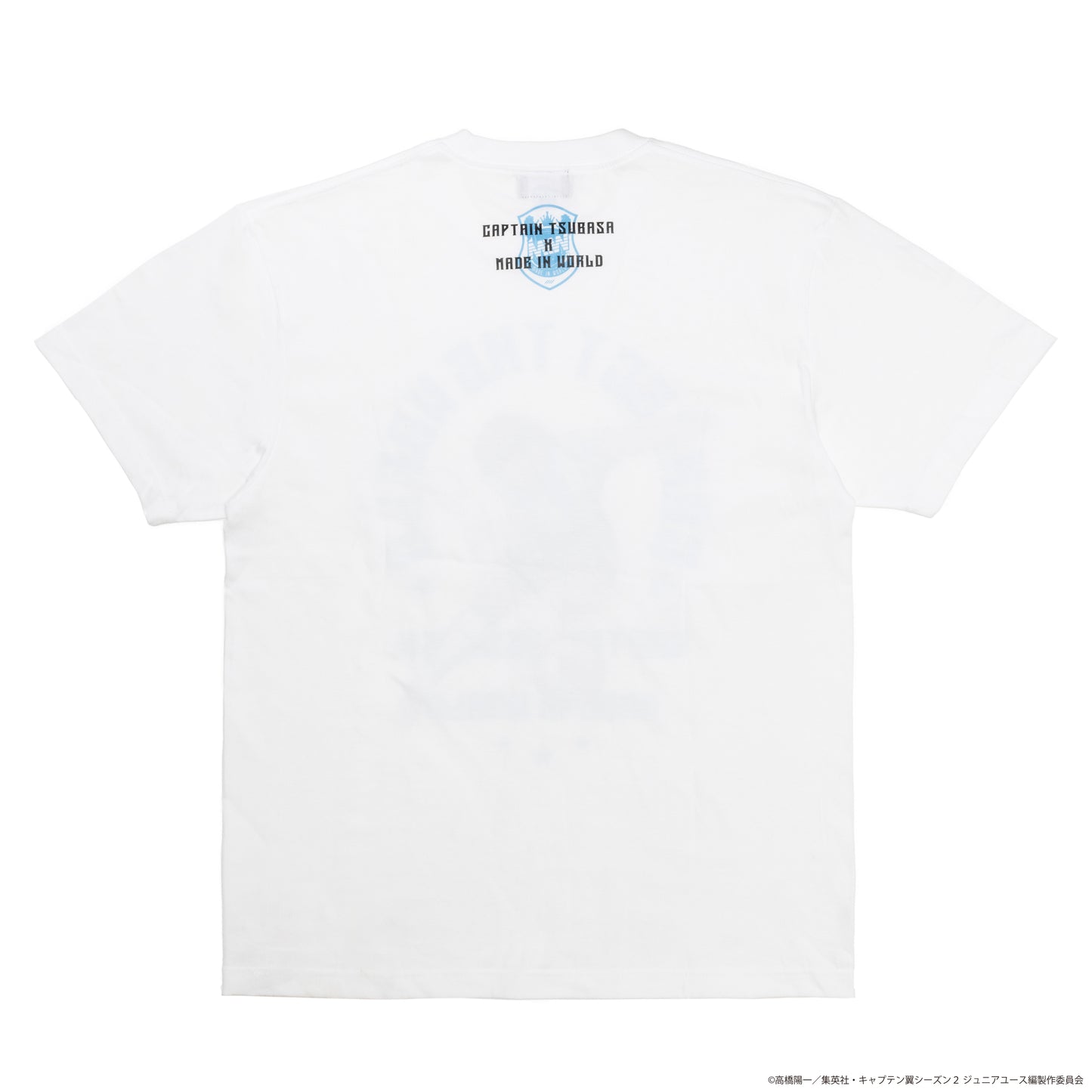 【予約】CAPTAIN TSUBASA emblem crew neck tee white (Juan Diaz)