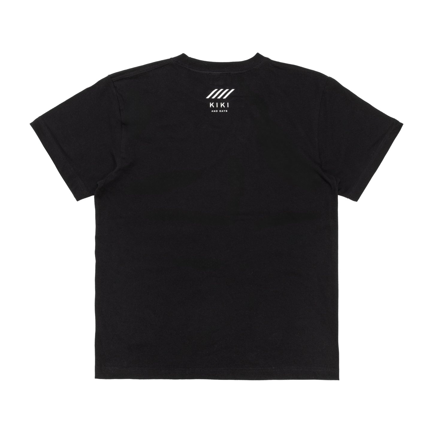 【予約】crewneck tee(front logo) black