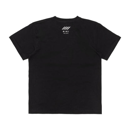 【予約】crewneck tee(front logo) black