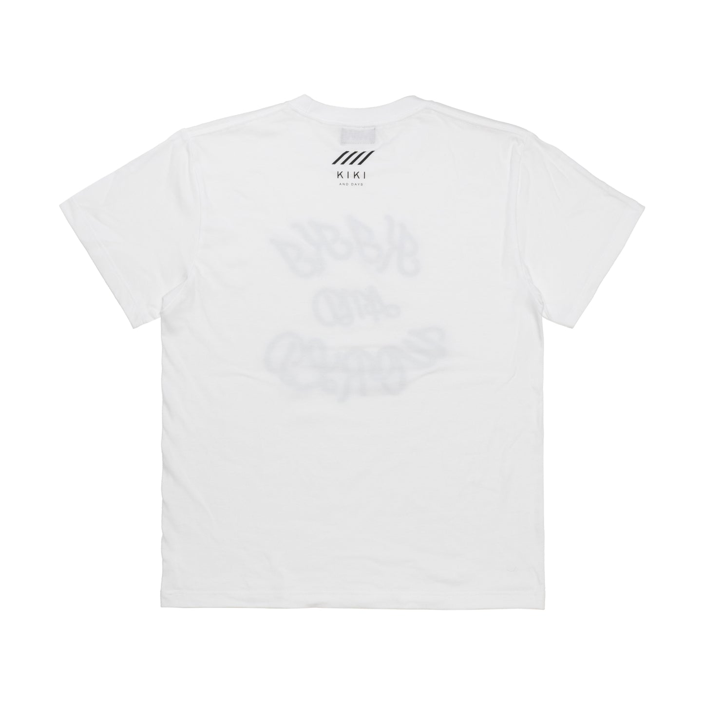 【予約】crewneck tee(front logo) white