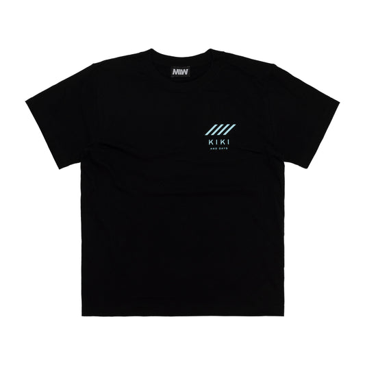 【予約】crewneck tee(back logo) turquoise blue