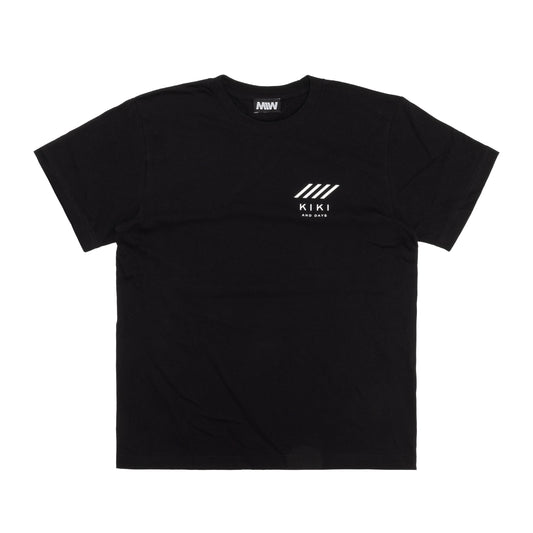 【予約】crewneck tee(back logo) black