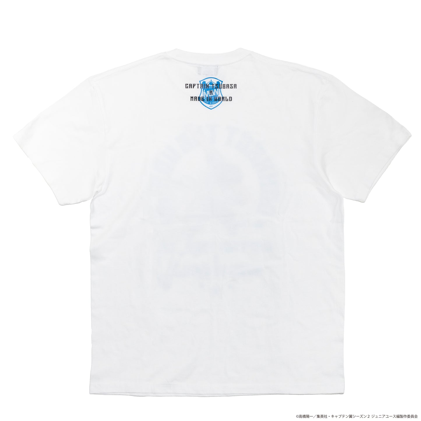 CAPTAIN TSUBASA emblem crew neck tee white (TSUBASA)