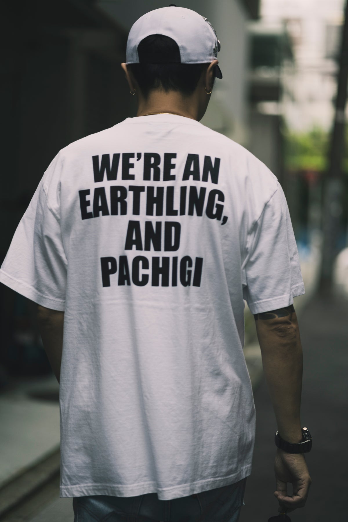 CHEHON × MIW “MADE IN PACHIGI” TEE WHITE