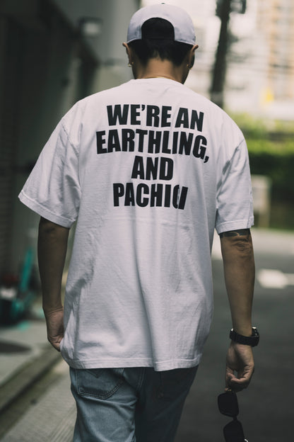 CHEHON × MIW “MADE IN PACHIGI” TEE WHITE