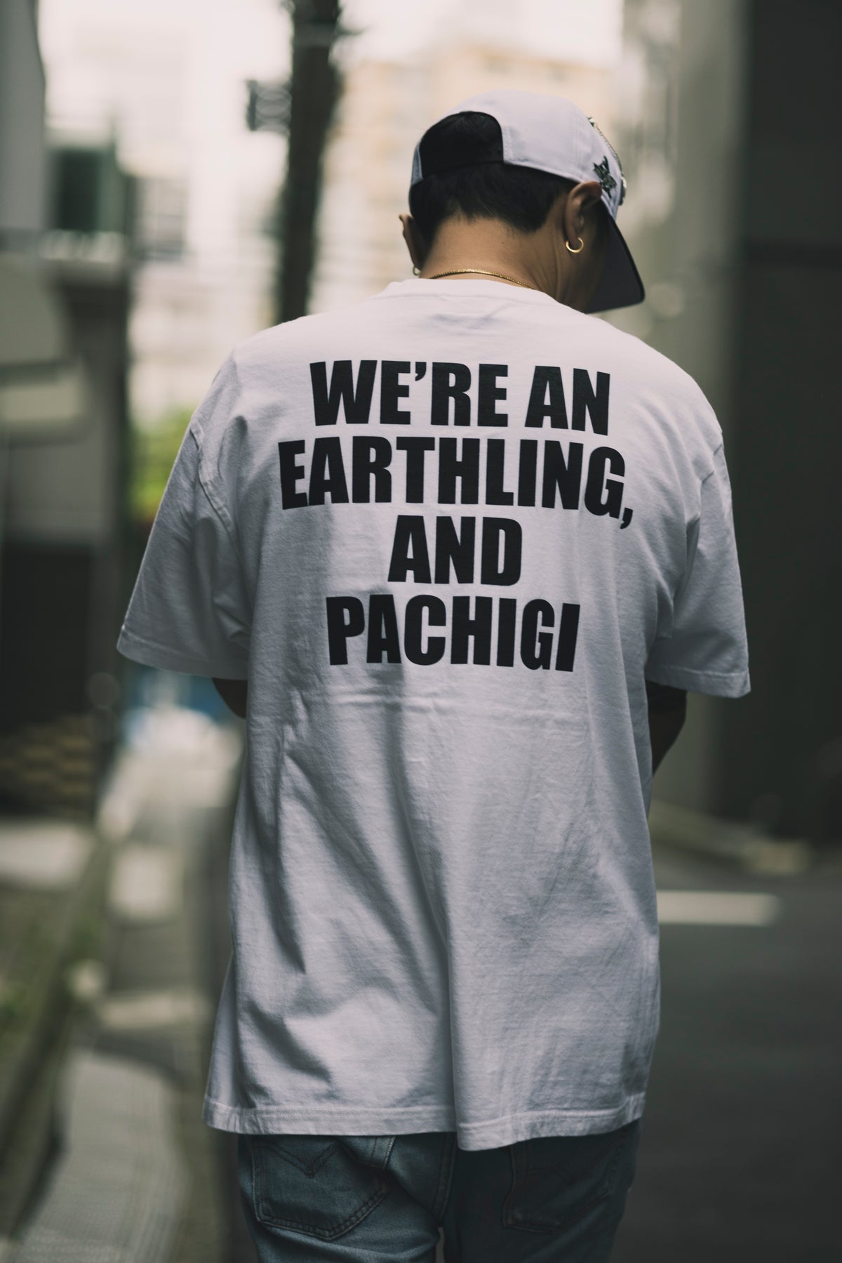 CHEHON × MIW “MADE IN PACHIGI” TEE WHITE