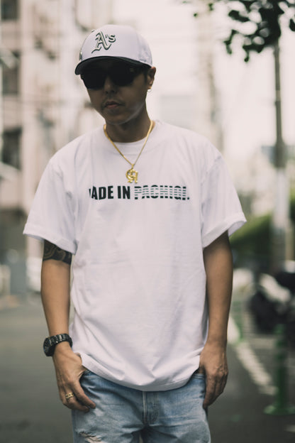 CHEHON × MIW “MADE IN PACHIGI” TEE WHITE