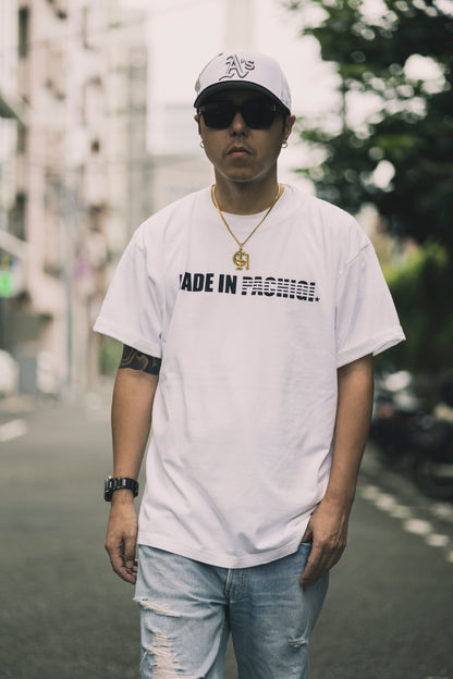 CHEHON × MIW “MADE IN PACHIGI” TEE WHITE