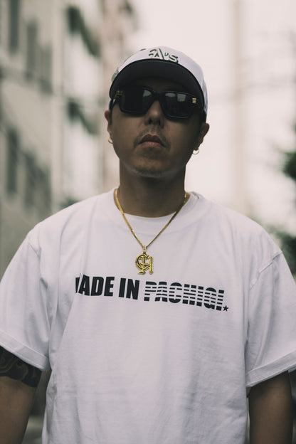 CHEHON × MIW “MADE IN PACHIGI” TEE WHITE