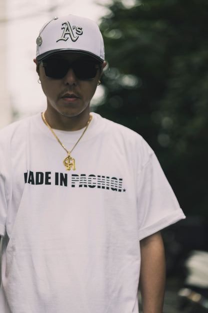 CHEHON × MIW “MADE IN PACHIGI” TEE WHITE