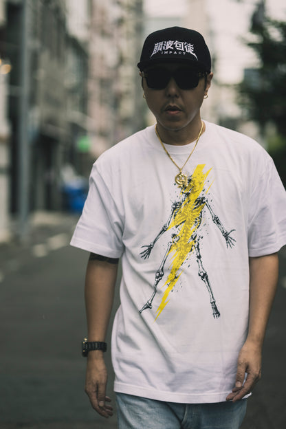 CHEHON × MIW “韻波句徒 SKULL” TEE WHITE
