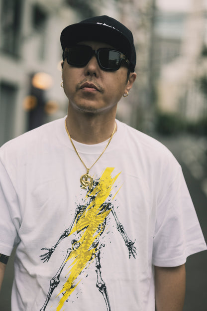 CHEHON × MIW “韻波句徒 SKULL” TEE WHITE