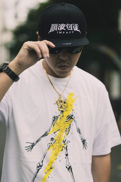 CHEHON × MIW “韻波句徒 SKULL” TEE WHITE