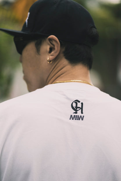 CHEHON × MIW “韻波句徒 SKULL” TEE WHITE