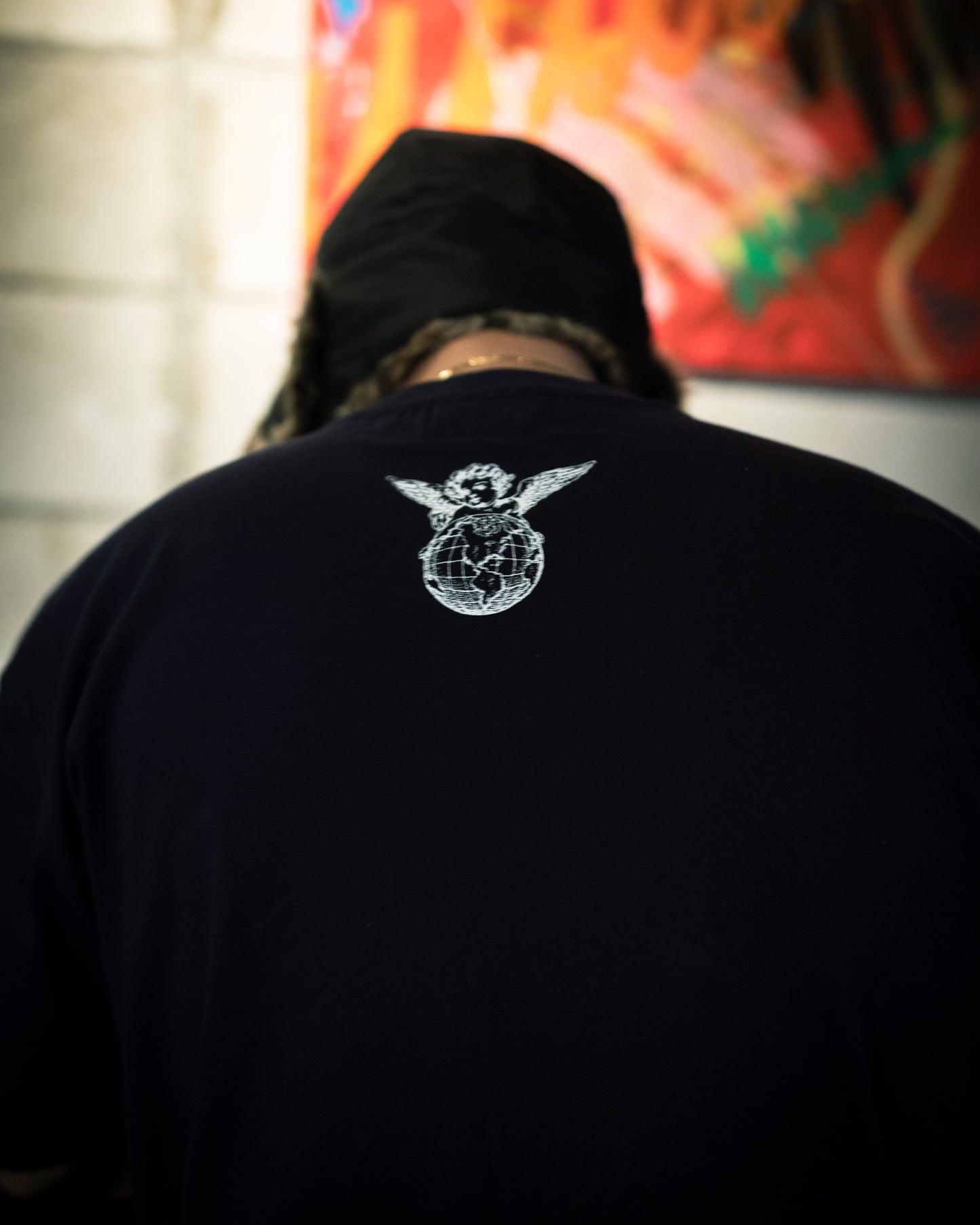 CHEHON×MADE IN WORLD&CO  crew neck tee（one point）