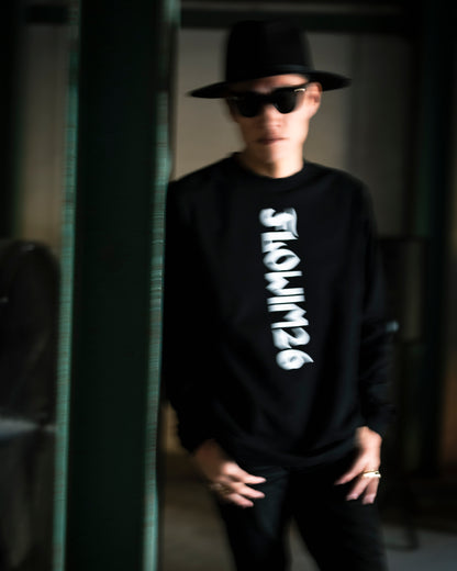 【予約】FLOW×NARUTO×MIW crew neck long sleeve tee (LIVE) black