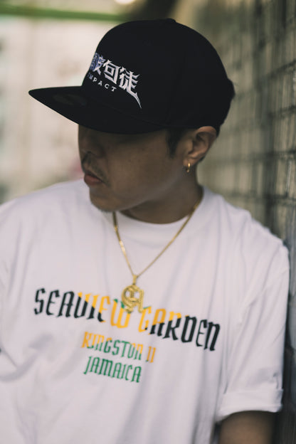CHEHON × MIW “SEAVIEW GARDEN” TEE WHITE