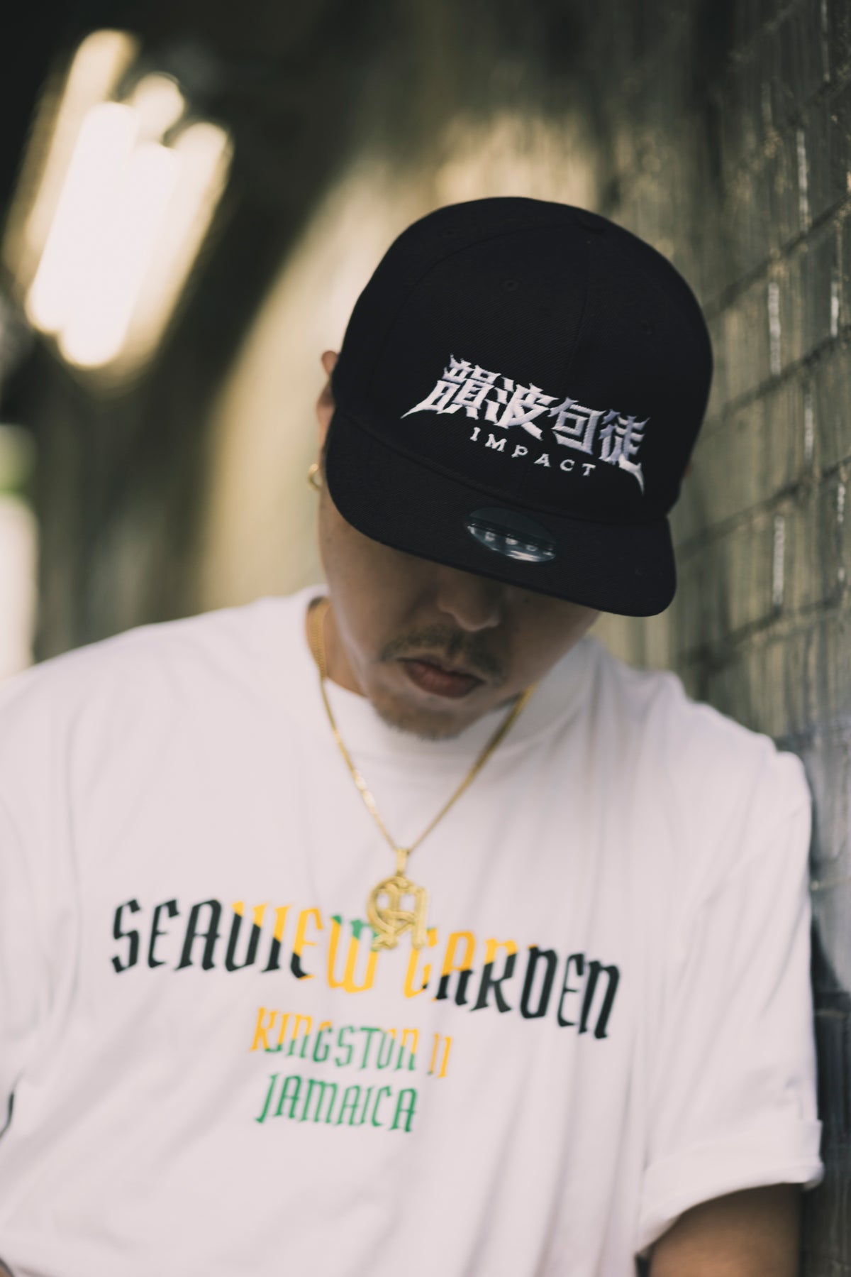 CHEHON × MIW “SEAVIEW GARDEN” TEE WHITE