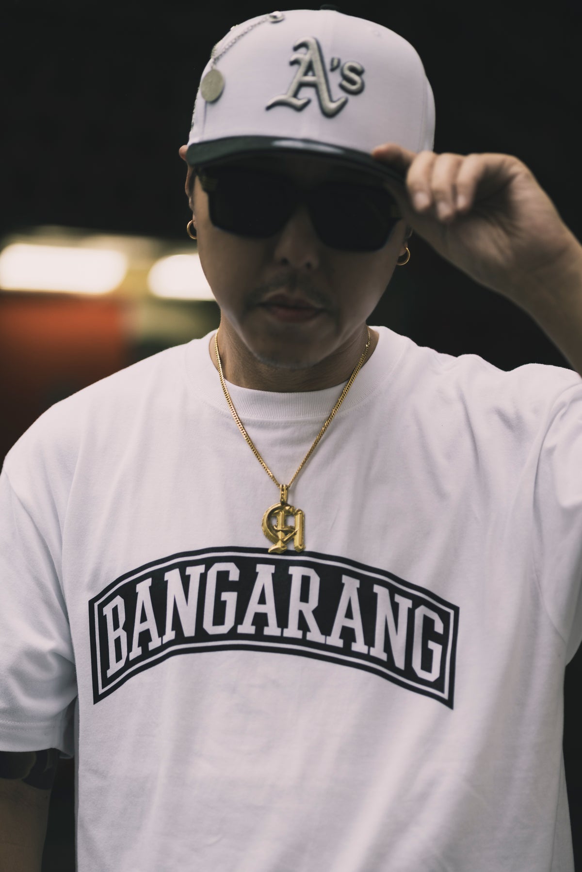 CHEHON × MADE IN WORLD “BANGARANG” TEE WHITE