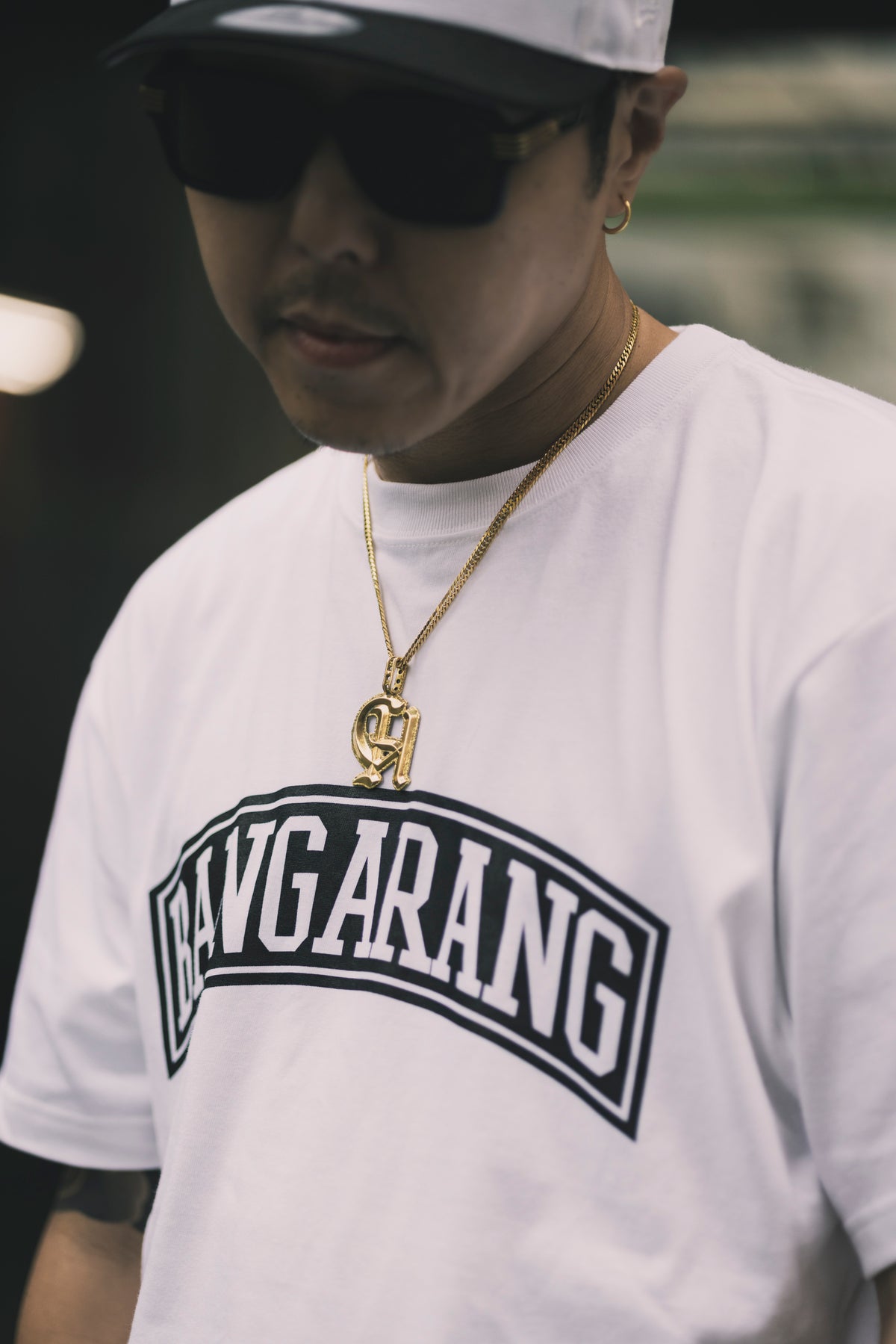 CHEHON × MADE IN WORLD “BANGARANG” TEE WHITE