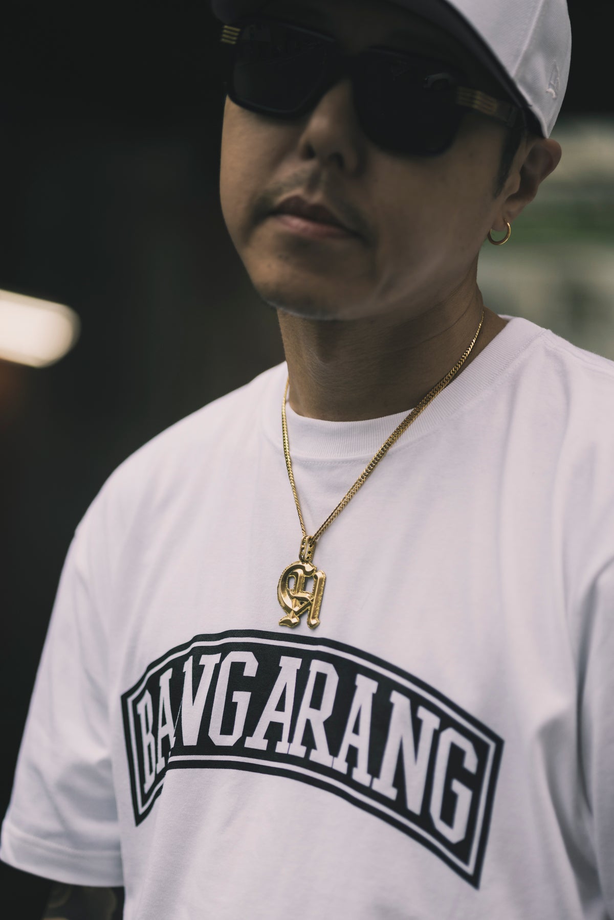 CHEHON × MADE IN WORLD “BANGARANG” TEE WHITE