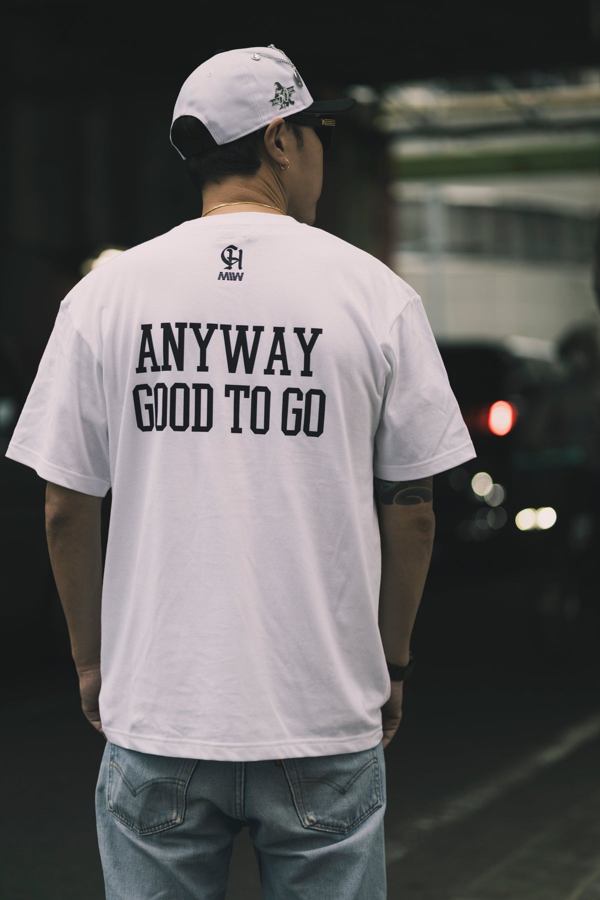 CHEHON × MADE IN WORLD “BANGARANG” TEE WHITE