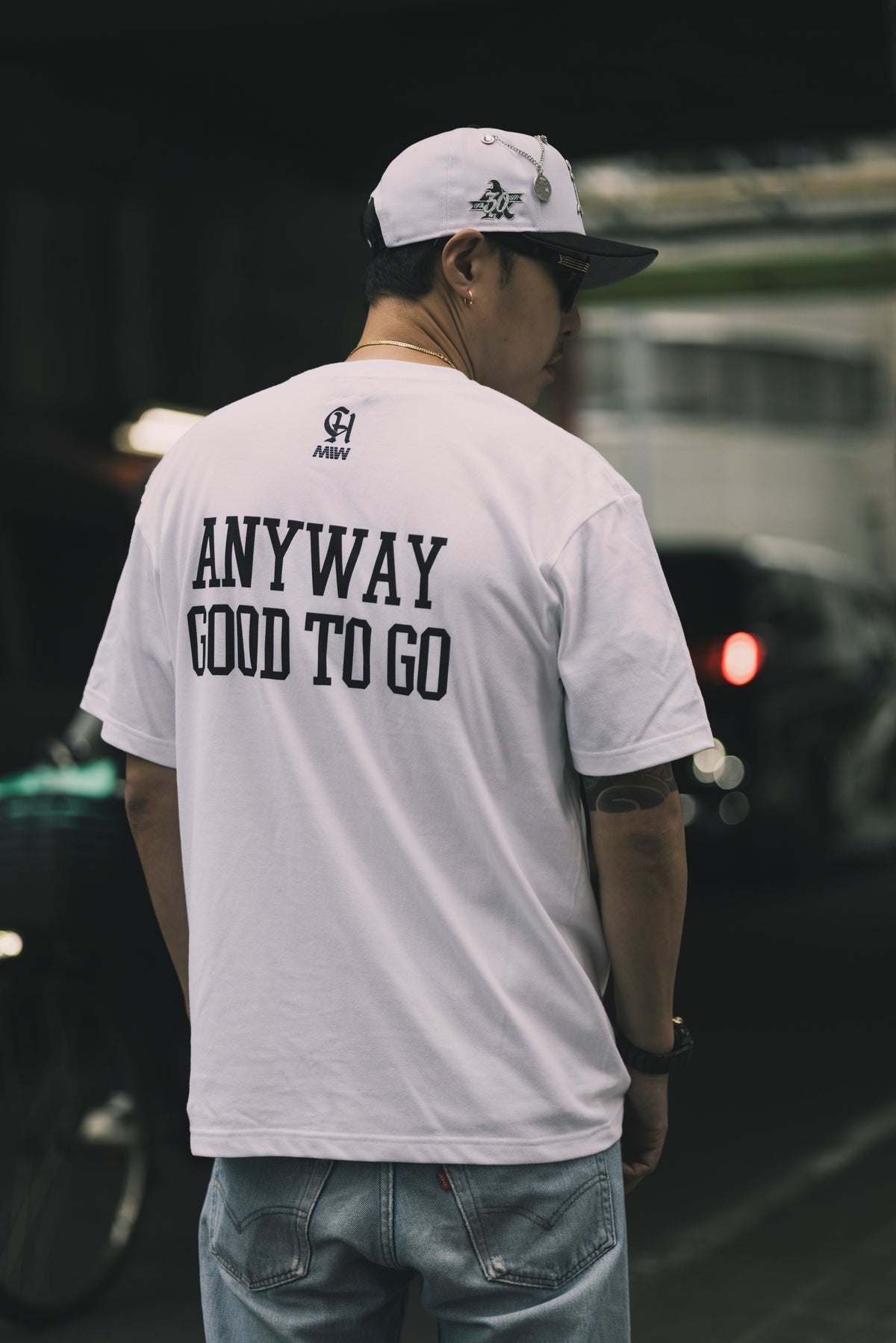 CHEHON × MADE IN WORLD “BANGARANG” TEE WHITE