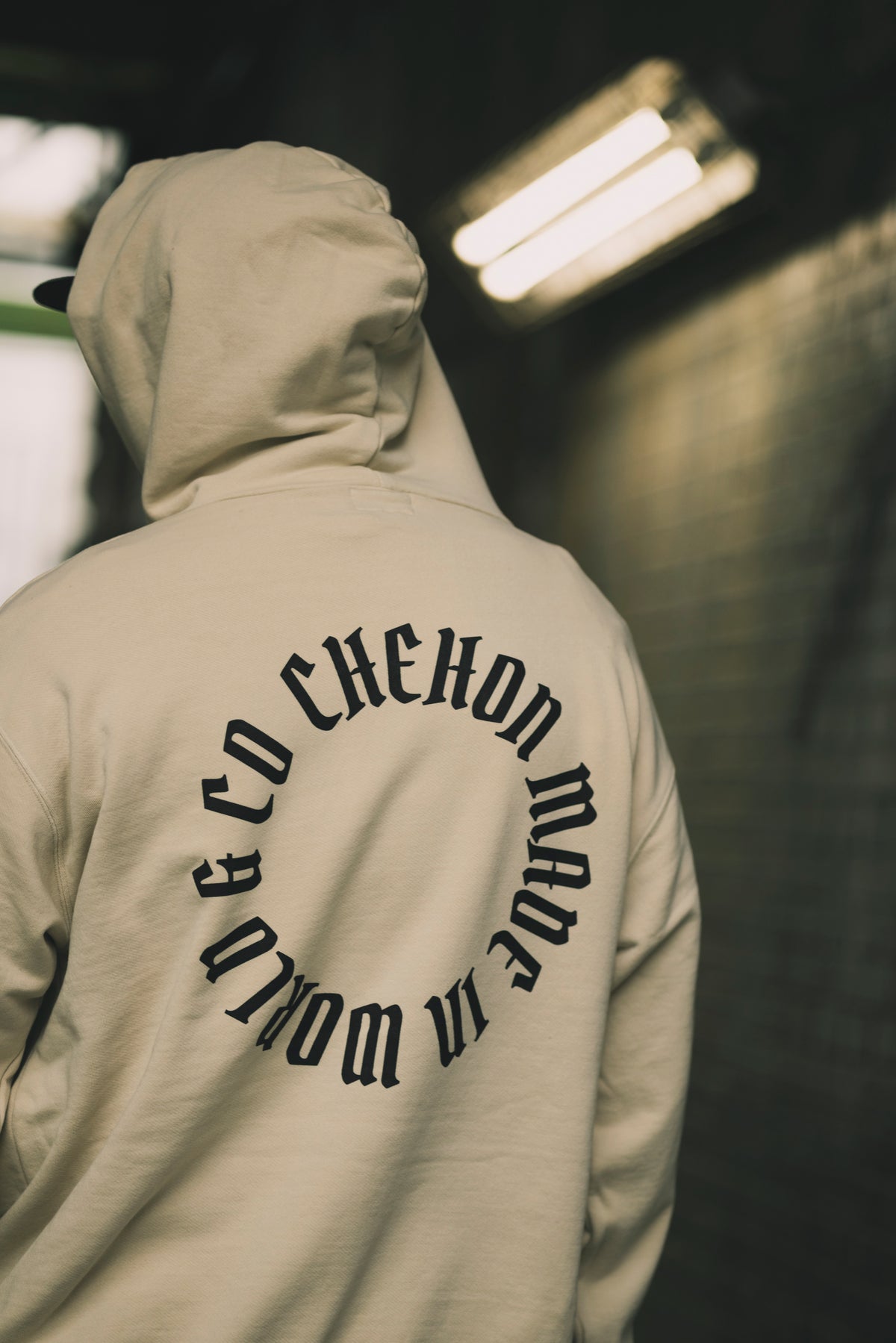 CHEHON × MIW PULLOVER HOODIE NUTURAL