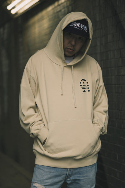 CHEHON × MIW PULLOVER HOODIE NUTURAL